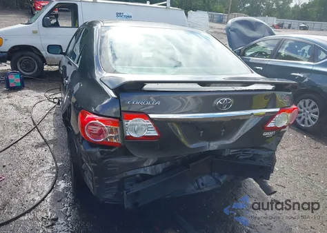 2011 Toyota Corolla S from USA, damaged, VIN 2T1BU4EE5BC564129